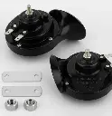 Universal Horn For Cars, Bikes & Scooters (Set Of 2 Pcs, Black)