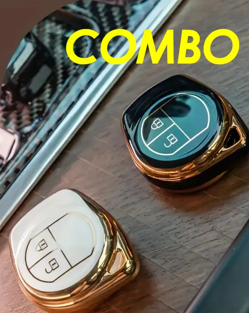 Maruti Suzuki 2 Button Key Cover (2Pcs)
