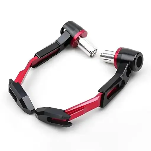 Handlebar Brake Clutch Lever Guard (Red)