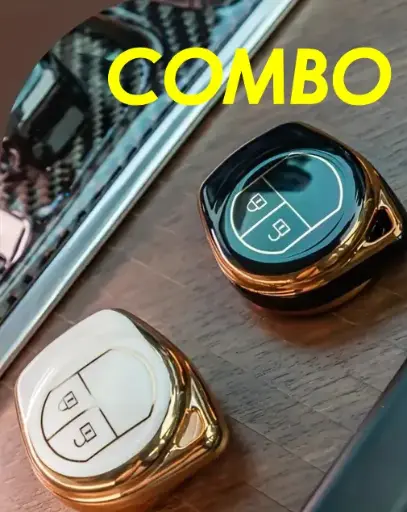 Maruti Suzuki 2 Button Key Cover (2Pcs)